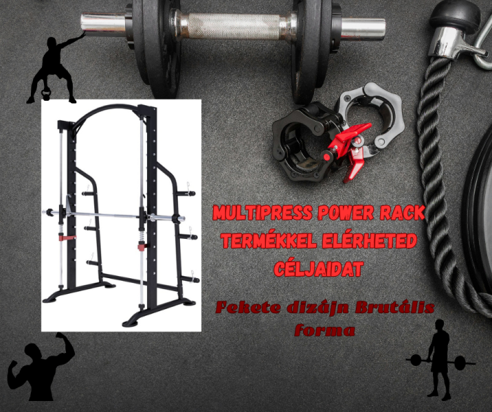 Multipress Power Rack – egy teljes edzőterem otthon