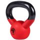 Gorilla Sports Kettlebell súlyzó gumírozott felülettel  4 kg