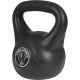 Gorilla Sports Kettlebell súlyzó műanyag 8 kg fekete