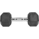Gorilla Sports Hatszögletű gumírozott súlyzó 6 kg