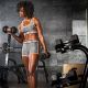 Gorilla Sports Hatszögletű gumírozott súlyzó 6 kg