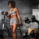 Gorilla Sports Hatszögletű gumírozott súlyzó 20 kg