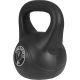 Gorilla Sports Kettlebell súlyzó műanyag 10 kg fekete