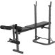 GYNORETICS Fitnesz edzőpad állítható E-Series 143 cm fekete