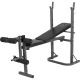 GYNORETICS Fitnesz edzőpad állítható E-Series 143 cm fekete