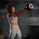 Gorilla Sports Kettlebell súlyzó állítható 8 - 16 kg