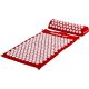 MOVIT Akupresszúrás matrac párnával 75 x 44 cm piros