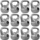 MOVIT Kettlebell 14 kg szürke/fekete