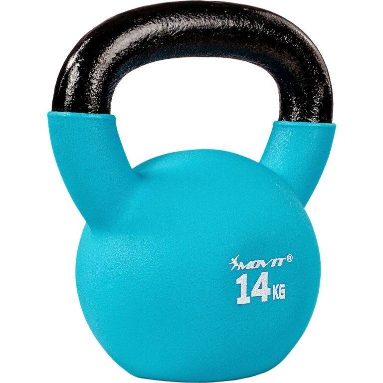 Kettlebell harangsúlyok MOVIT®  14 kg kék világos