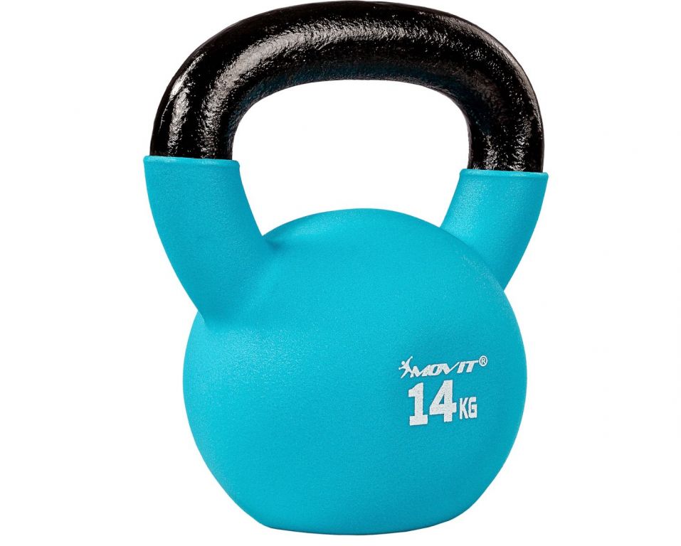 Kettlebell harangsúlyok MOVIT®  14 kg kék világos