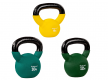Kettlebell súlyzó szett MOVIT 3 db öntötvas/vinyl 26 kg