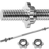 Króm súlyzórúd MOVIT®  200 cm csillagzárral