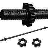 MOVIT® Súlyzórúd 160 cm csillagzárral fekete