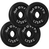 MOVIT® Súlytárcsa készlet 4 x 1,25 kg öntöttvas