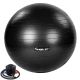Gimnasztikai labda MOVIT® 55 cm  fekete