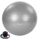Gimnasztikai labda MOVIT® 75 cm szürke