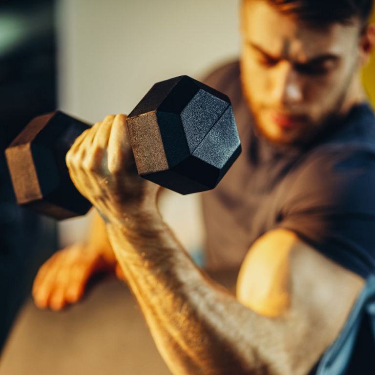 MOVIT Egykezes súlyzó szett hatszögletes 27,5 kg