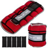MOVIT Fitnesz terhelő súly 2 x 1 kg piros