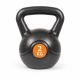 Kettlebell 2 kg műanyag bevonat cement kitöltés