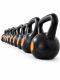 Kettlebell 2 kg műanyag bevonat cement kitöltés