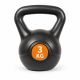 Kettlebell 3 kg múanyag bevonat cement kitöltés
