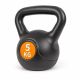 Műanyag kettlebell 5 kg cementtel töltve
