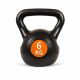 Műanyag kettlebell 6 kg cementtöltettel