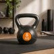 Műanyag kettlebell 8 kg cementtöltettel