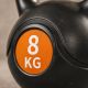 Műanyag kettlebell 8 kg cementtöltettel