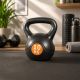 Műanyag kettlebell 10 kg cementtöltettel