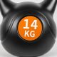 Műanyag kettlebell 14 kg cementtöltettel