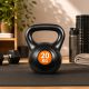 Kettlebell 20 kg műanyag cement kitöltéssel