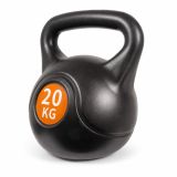 Kettlebell 20 kg műanyag cement kitöltéssel