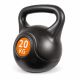 Kettlebell 20 kg műanyag cement kitöltéssel