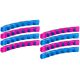 Masszázs Hula Hoop MOVIT 103 cm 48 mágnessel összecsukható