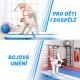 PHYSIONICS Felfújható tornaszőnyeg Airtrack 500 cm kék