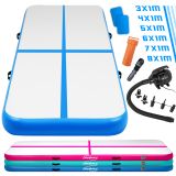 PHYSIONICS Felfújható tornaszőnyeg Airtrack kék 600 cm