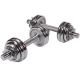 ScSPORTS® kézi súlyzók  2 db szett 15 kg tokban