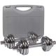 ScSPORTS® kézi súlyzók  2 db szett 15 kg tokban