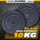 ScSPORTS® Súlytárcsa szett 10 kg 2x5 kg 30/31 mm