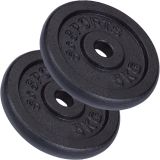ScSPORTS® Súlytárcsa szett 10 kg 2x5 kg 30/31 mm