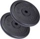 ScSPORTS Öntöttvas súlytárcsa szett 30 kg 2x15 kg