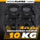 ScSPORTS® Súlytárcsa 10 kg készlet 30 mm