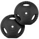 ScSPORTS® Súlytárcsa szett 2 x 10kg cement kitöltés30/31 mm