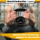 Öntöttvas kettlebell 8 kg, fekete