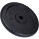 ScSPORTS Öntöttvas súlylemez 15 kg furat 30/31 mm fekete