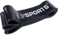 ScSPORTS Erősítő gumiszalag 200 cm fekete