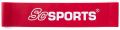ScSPORTS Expander latex szalag 13,5 kg piros