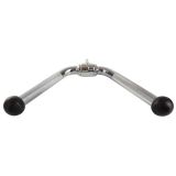 Triceps V-grip rúd króm forgatható gumivég