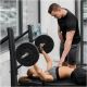 Fekvenyomó pad állvánnyal 390 kg fekete